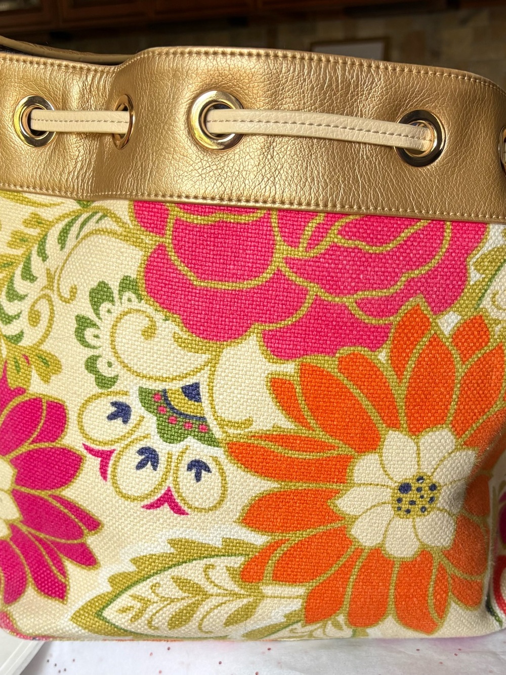 Matching Spartina 449 Bucket Bag and wallet